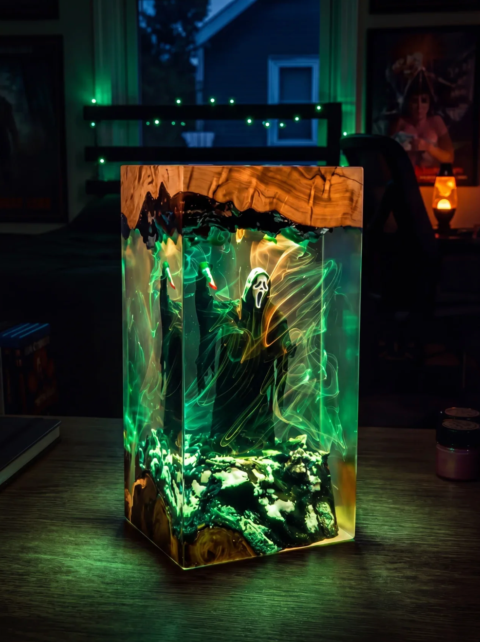 Halloween Resin Lamps