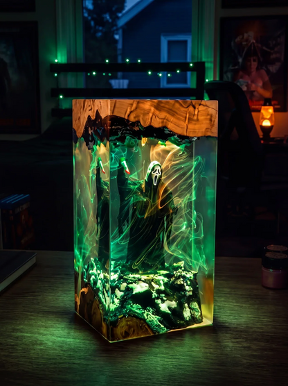 Halloween Resin Lamps