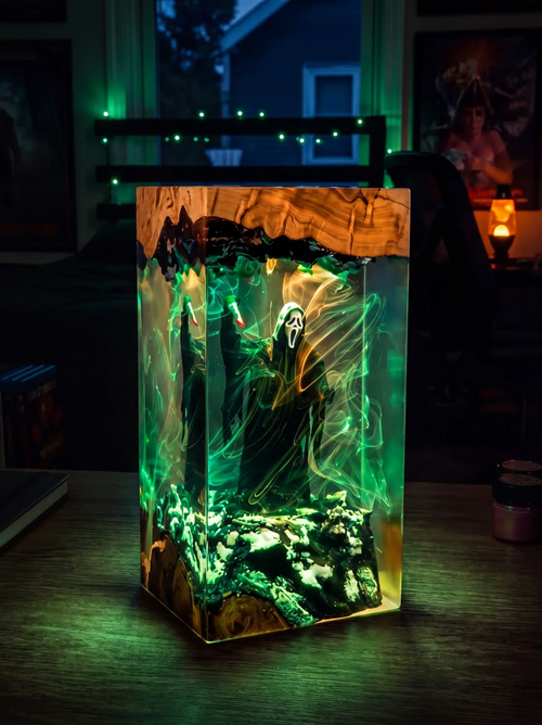 Halloween Resin Lamps