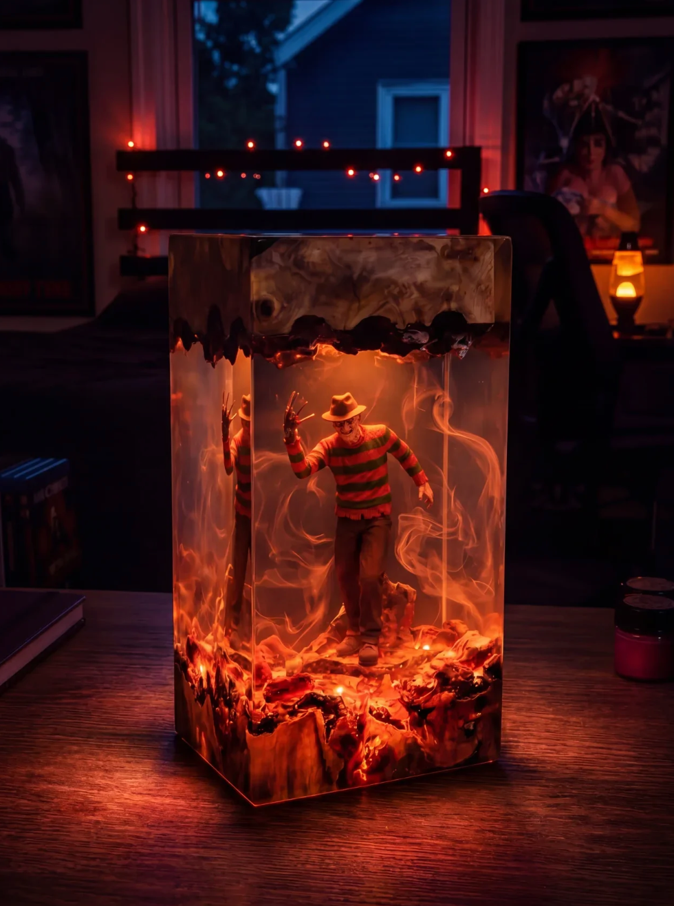 Halloween Resin Lamps