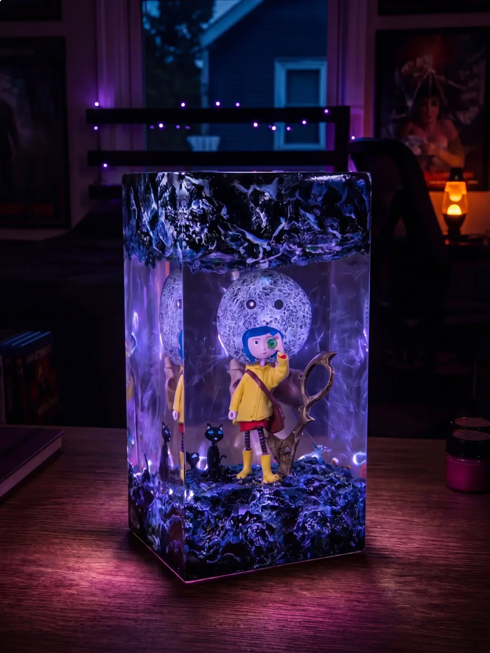 Halloween Resin Lamps