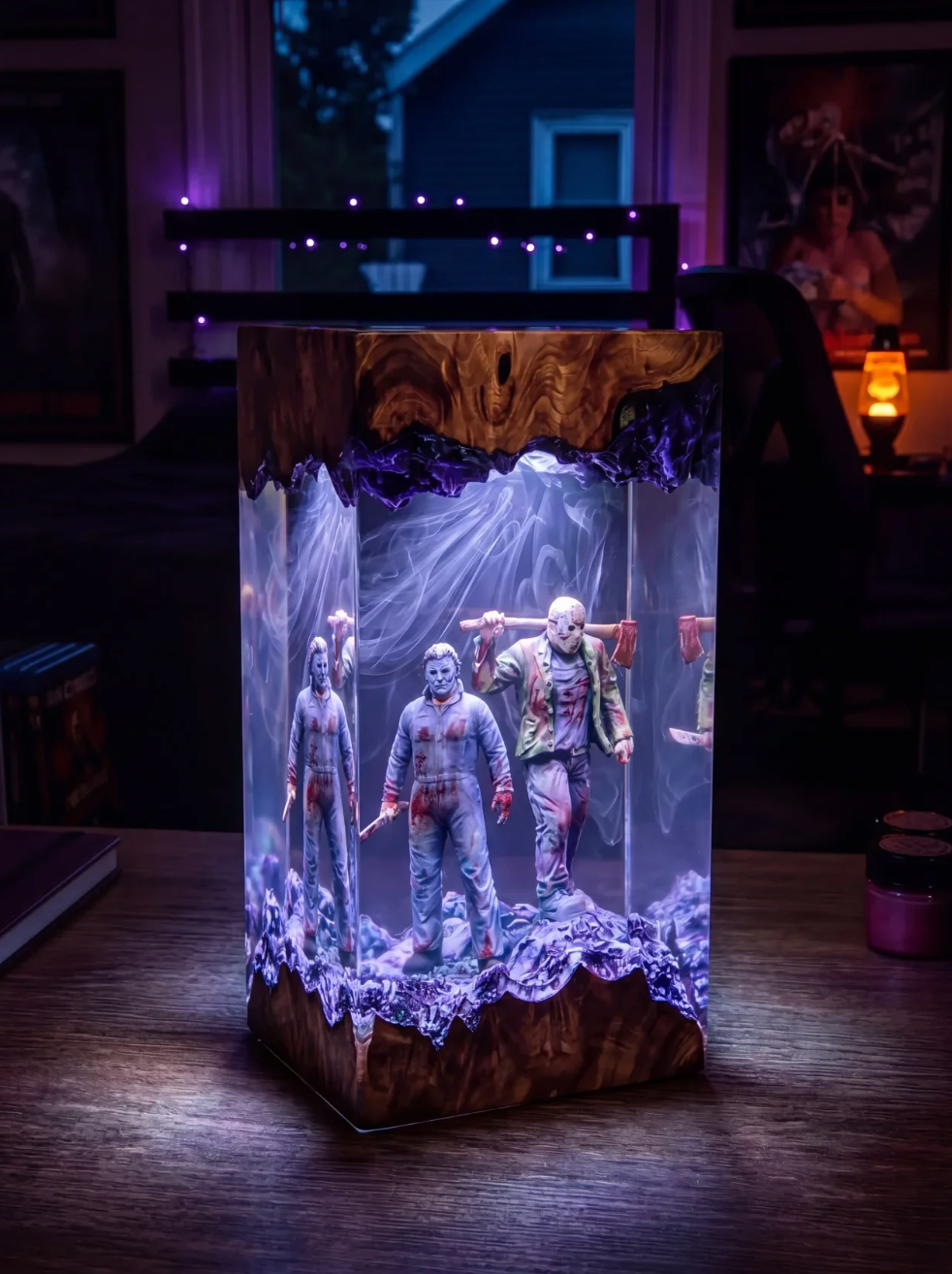 Halloween Resin Lamps