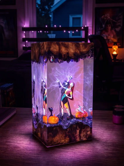 Halloween Resin Lamps